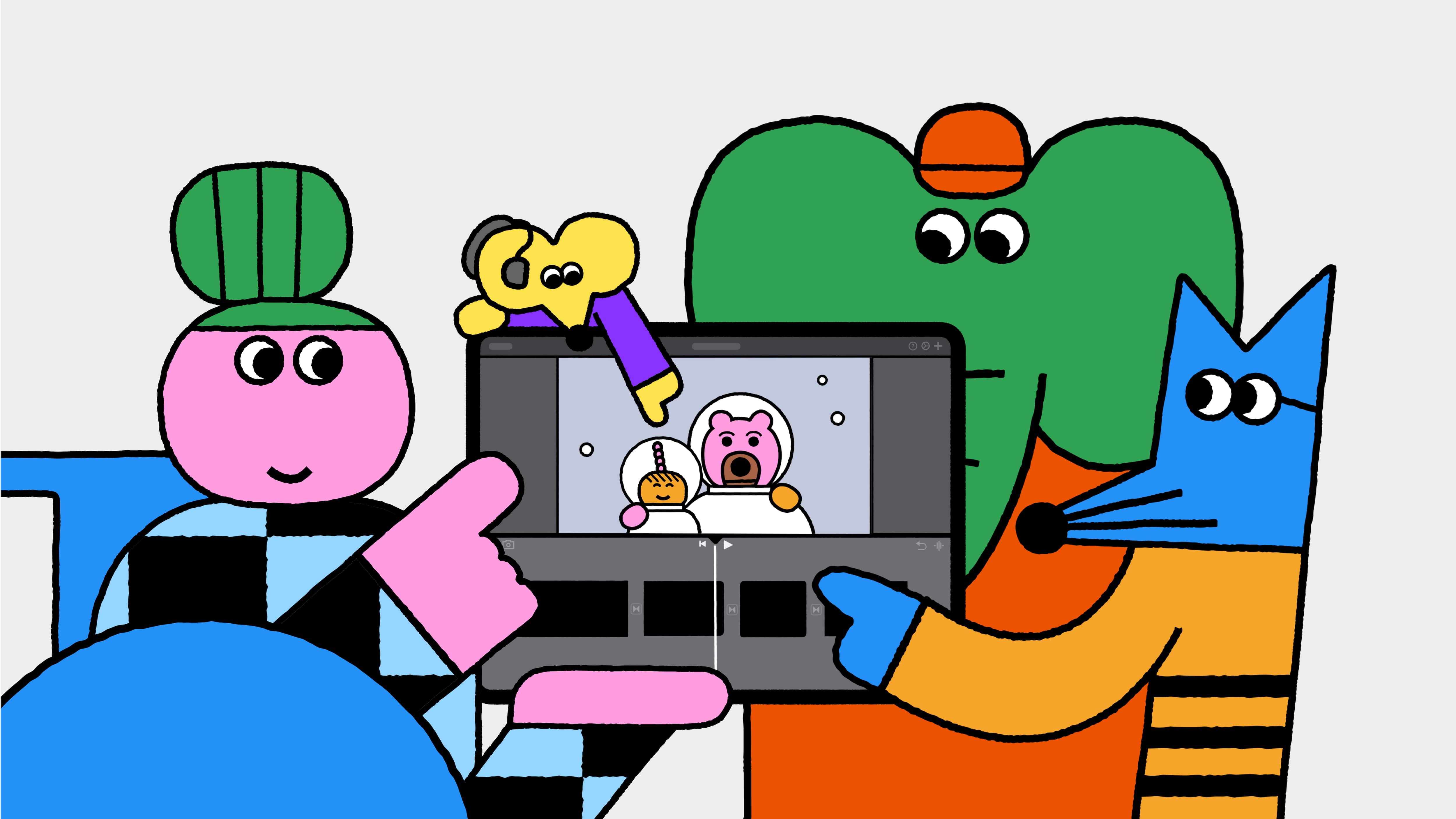 Apple Camp: Direct Your Own Friendship Film on iPad - Apple (UK)